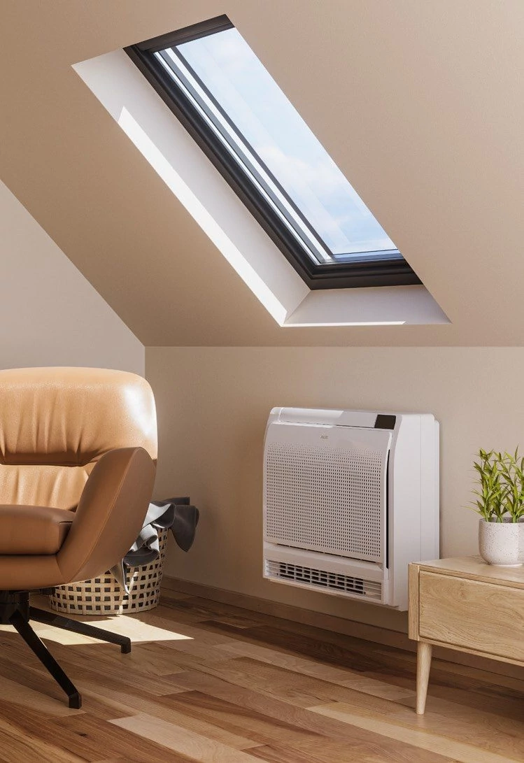 AUX Console 2 Pro 5 kW Parapetes Klíma szett