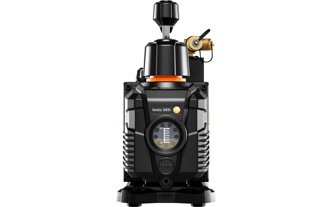 testo 565i - Intelligens vákuumszivattyú automatizált vákuumolásokhoz beépített tartáspróbával, 10 CFM (283 l/perc)